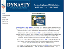 Tablet Screenshot of dynastymold.com